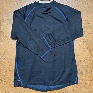 Russell Athletic Black and Blue Dripower360 Shirt Size Large